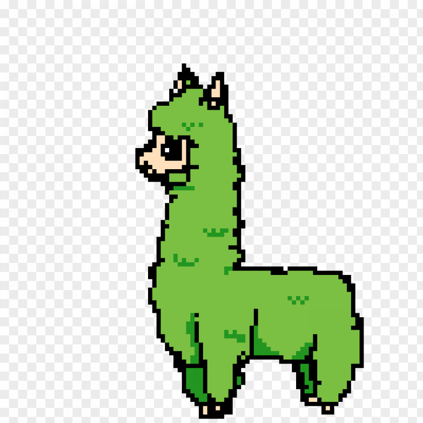 Animated Walk Cycle Alpaca Clip Art Drawing Image PNG