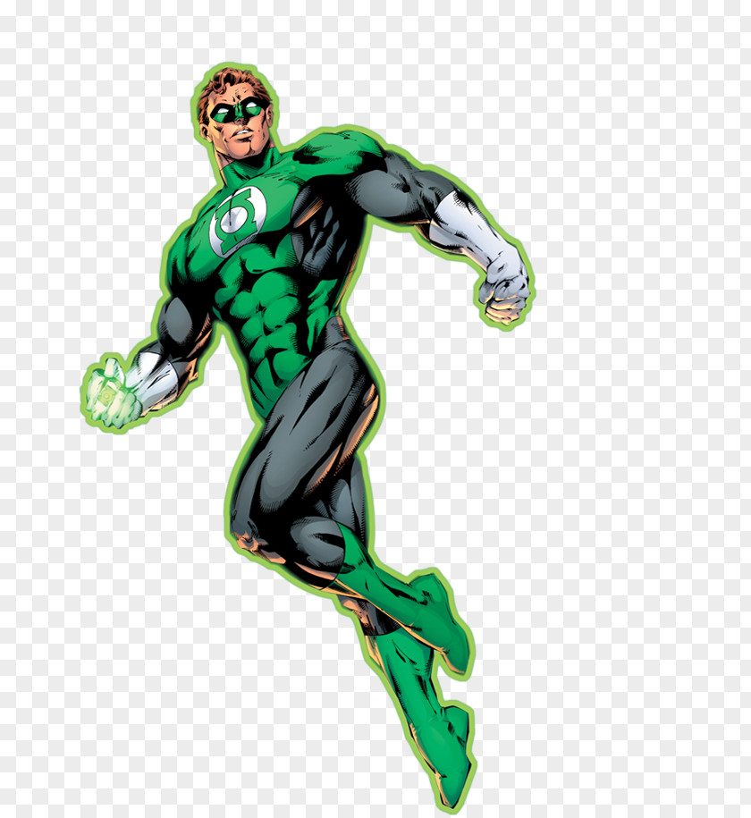 Cartoon Lantern Green Superman Superhero Martian Manhunter Comics PNG