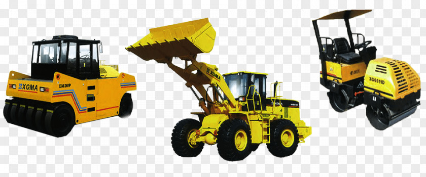 Construction Machinery Bulldozer Heavy Architectural Engineering Loader PNG