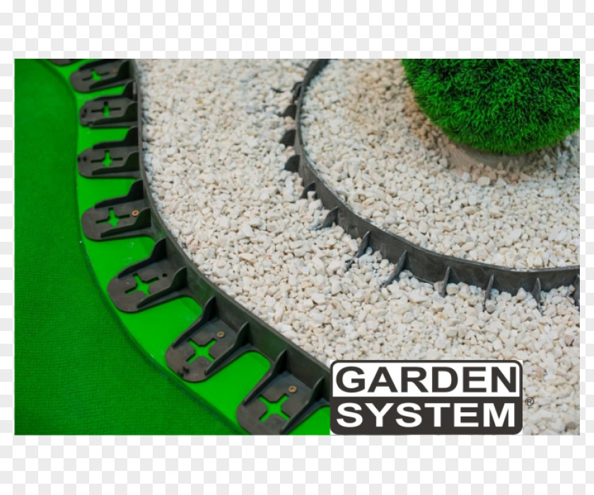 Cottage Garden Border Plastic Green Polyvinyl Chloride Curb Black PNG