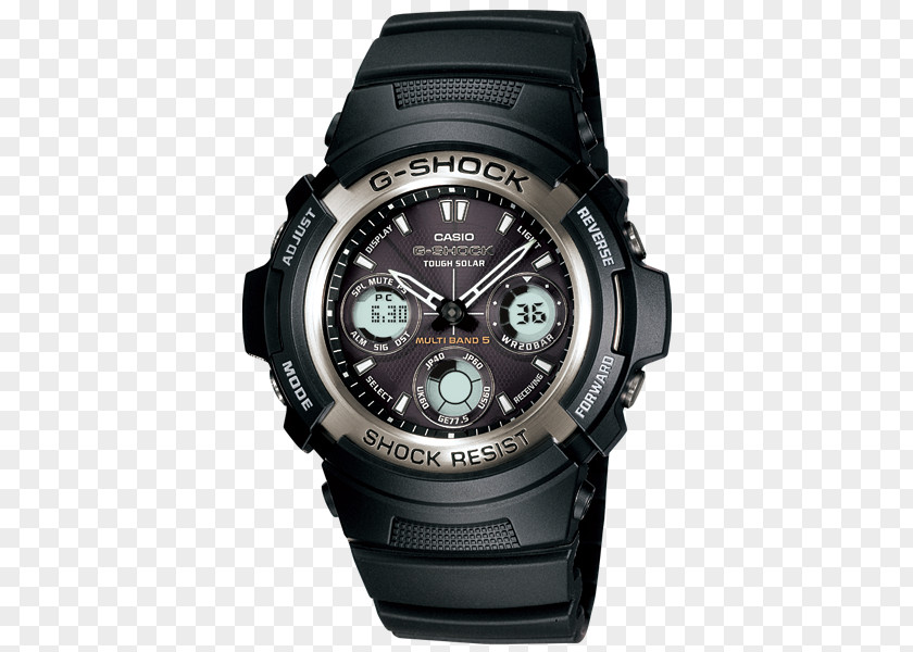 G Shock Master Of G-Shock Watch Casio Wave Ceptor PNG