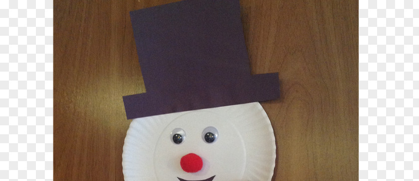 Paper Plate Snowman PNG