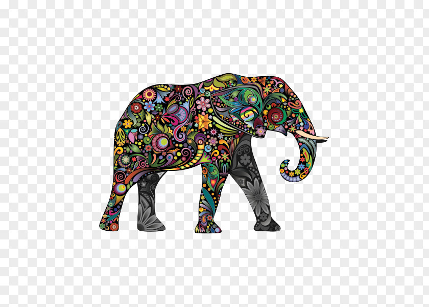 Pillow Asian Elephant Wall Decal Elephantidae PNG