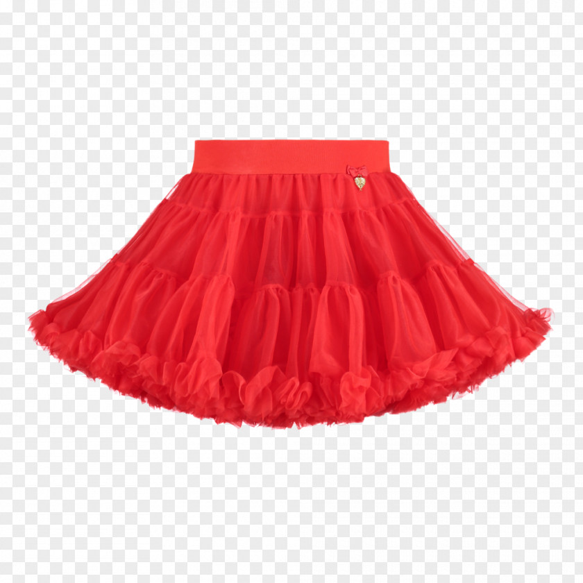 Red Tutu Skirt Ruffle Clothing PNG