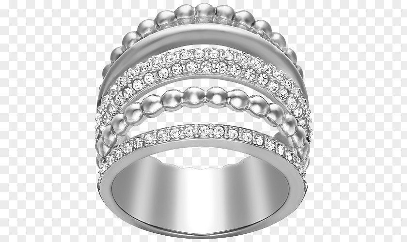 Swarovski Jewelry Diamond Ring Women AG Jewellery Gold Plating PNG
