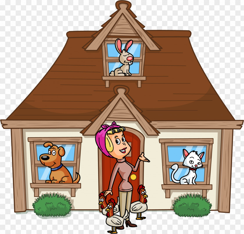 Dog House Pet Sitting PNG