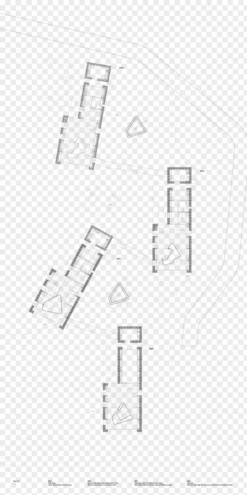 Graduation Season Element Floor Plan Architecture House Sketch Product PNG