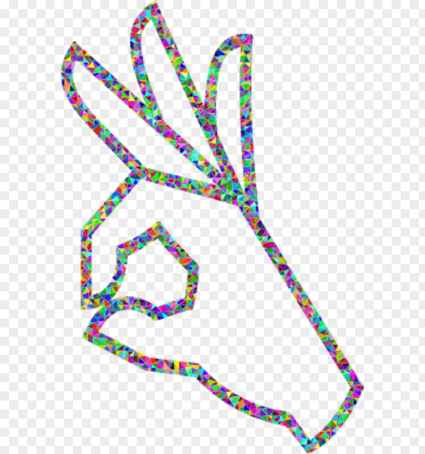 Hand OK Sign Language Gesture PNG