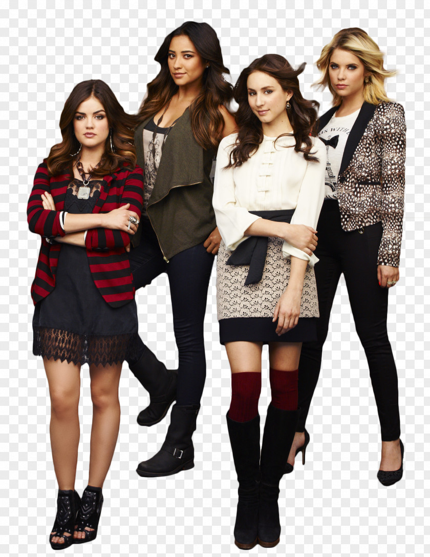 Pretty Little Liars Spencer Hastings Emily Fields Aria Montgomery Hanna Marin PNG