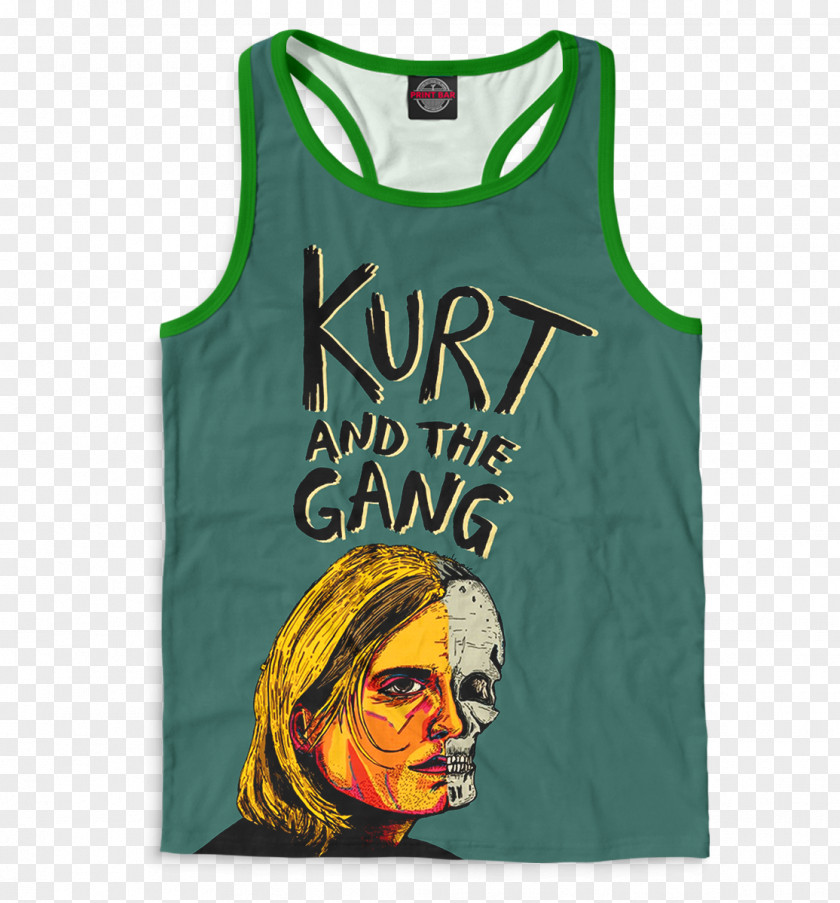 T-shirt Kurt And The Gang Clothing Sleeveless Shirt Nirvana PNG