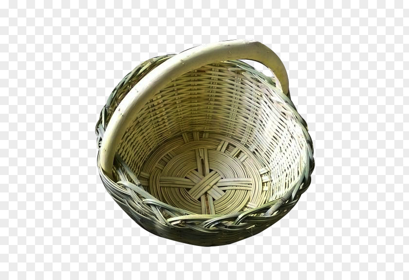 A Bamboo Basket Picture Material PNG