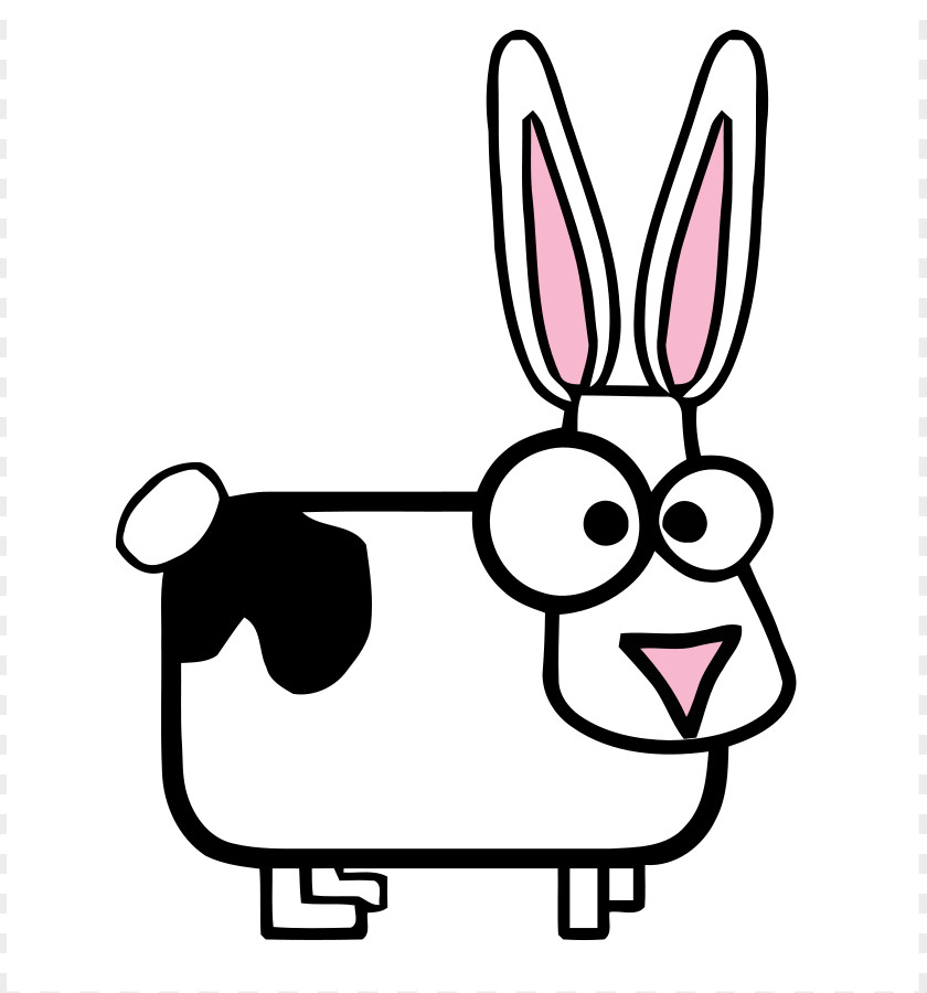 Bunny Rabbit Clipart Holstein Friesian Cattle Highland Calf Clip Art PNG