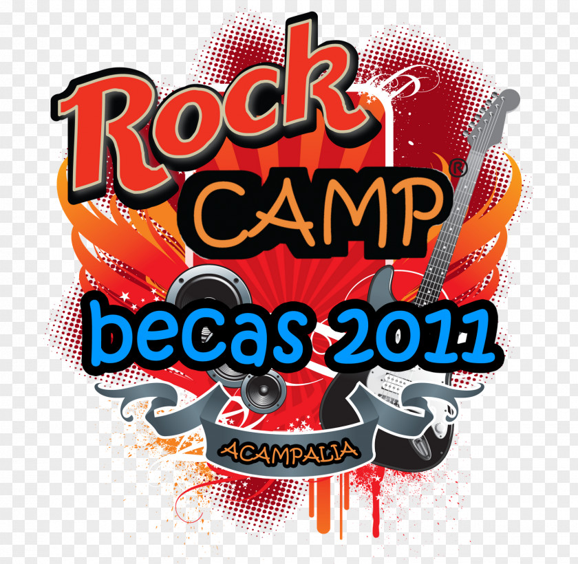Camp Rock Logo Brand Font PNG