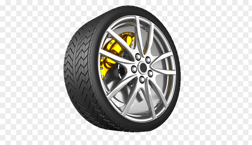 Car Tire Alloy Wheel Rim PNG