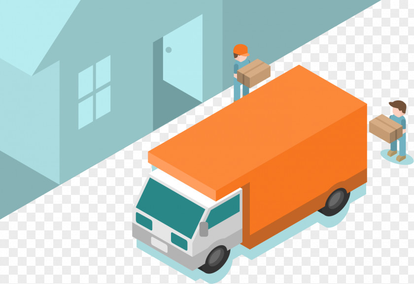 Flash Warehouse Mover Transport Illustration PNG