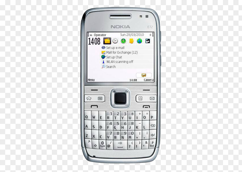 Smartphone Nokia E72 E71 N96 E52/E55 PNG