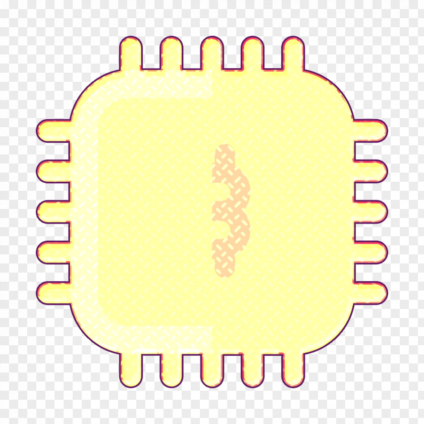 Bitcoin Icon Chip PNG