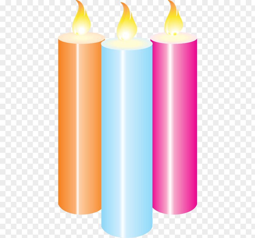 Color Candle Candlelight Clip Art PNG