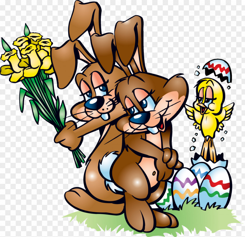 Ideal Easter Bunny Egg Clip Art PNG