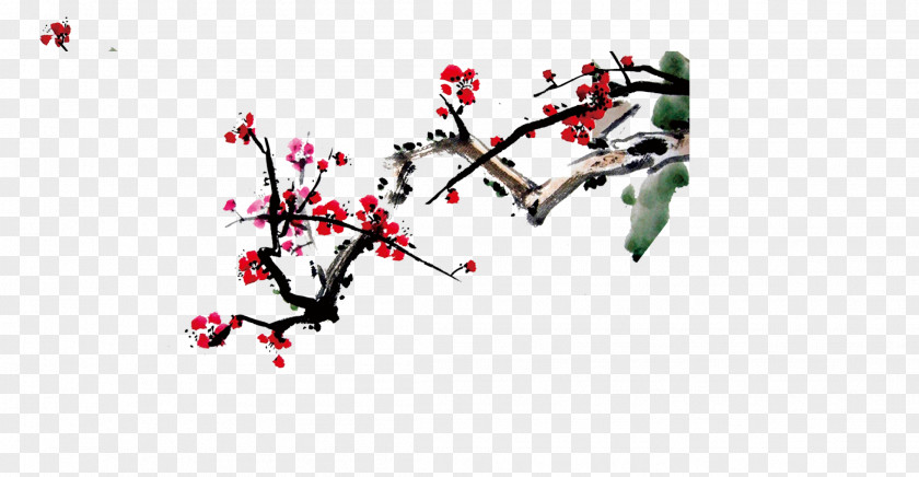 Plum Flower China The Core Ideology Of Socialism Patriotism Culture Value PNG
