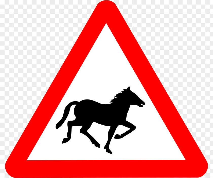 Running Horse Images The Highway Code Pony Traffic Sign Warning PNG