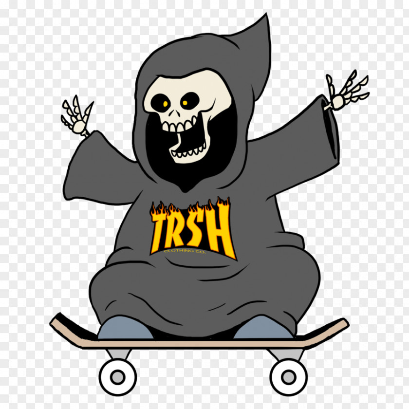 Skate Or Die Die! Bird Mammal Clip Art PNG