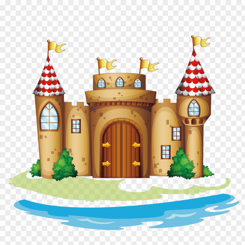 Vector Fairy Tale Castle PNG