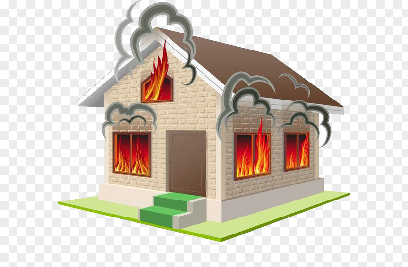 A Burning House PNG