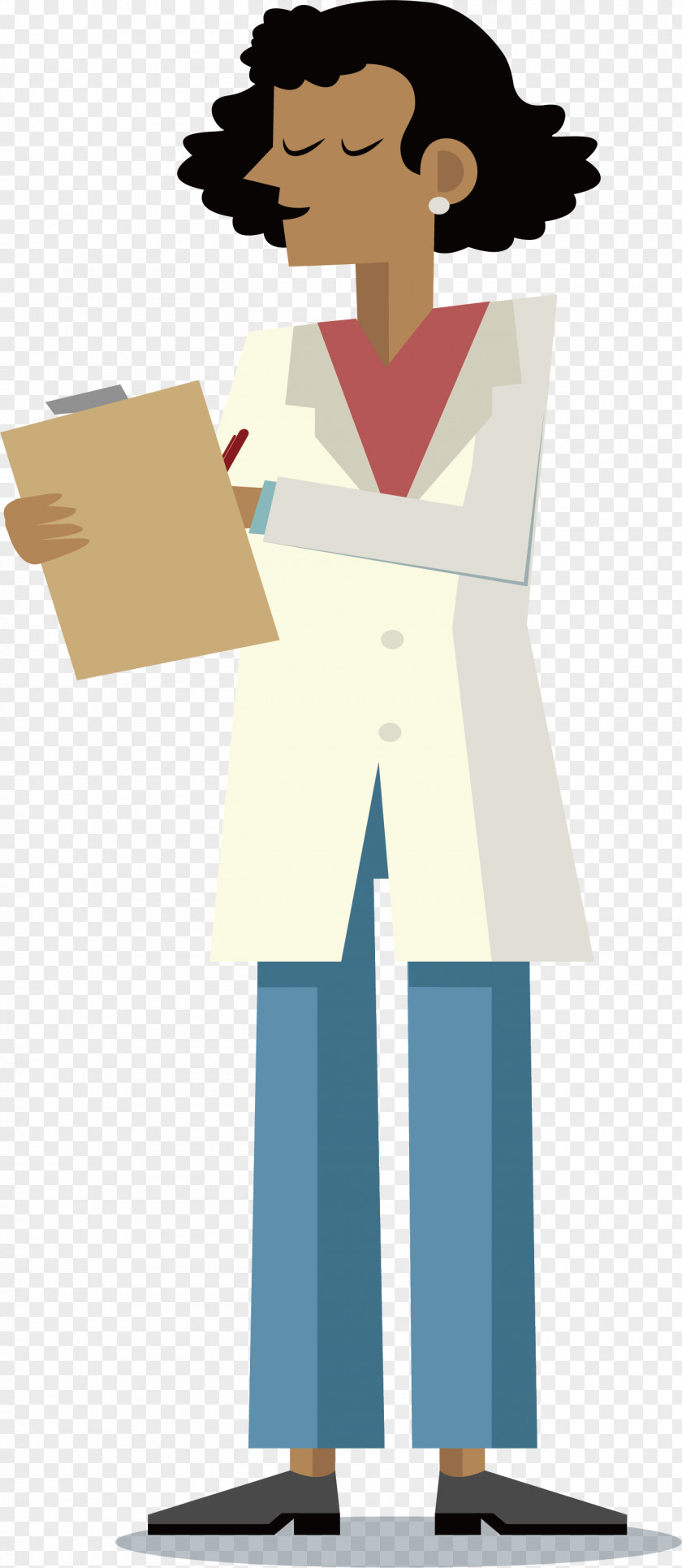 A Doctor Who Writes Cases Physician Woman Illustration PNG