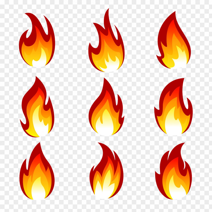 Fire Flame Shape Stock Photography PNG