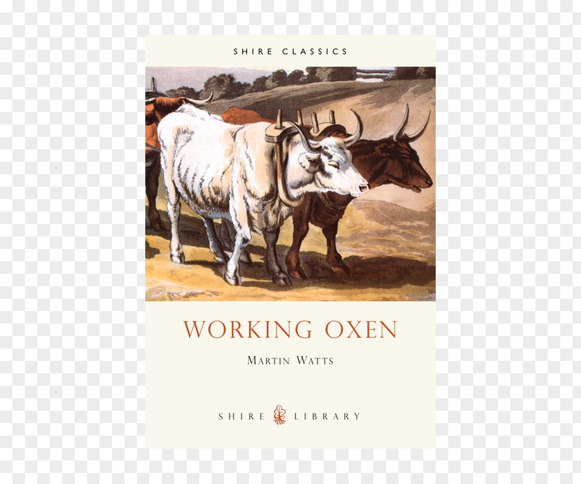 Indian Farmer Cattle Ox Plough Work Horse Handbook PNG