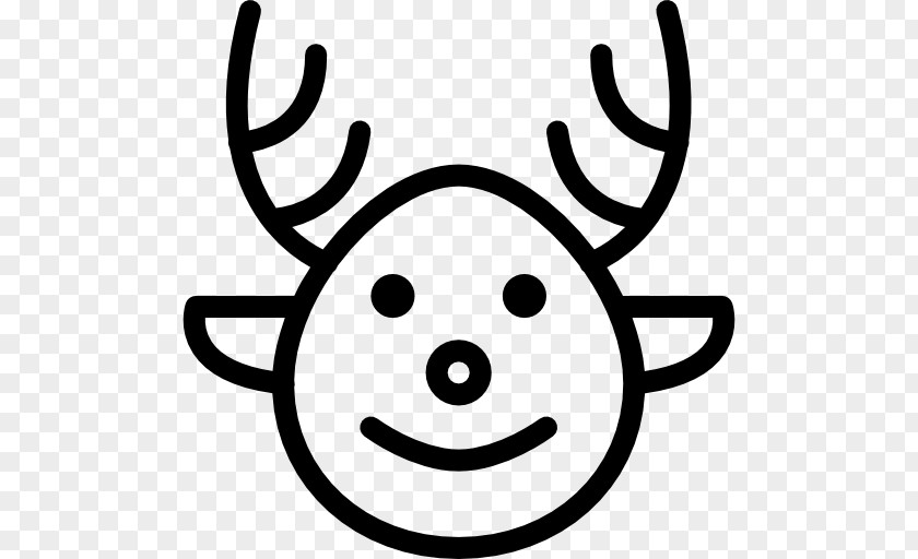 Long Deer Rubber Stamp Reindeer Snout Postage Stamps Christmas PNG