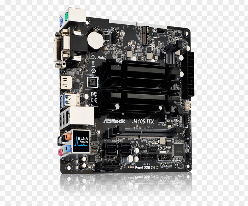 Motherboard Intel Celeron Mini-ITX Goldmont Plus PNG