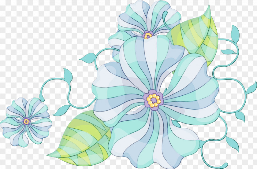 Petal Flower Aqua Clip Art Turquoise Plant Hawaiian Hibiscus PNG