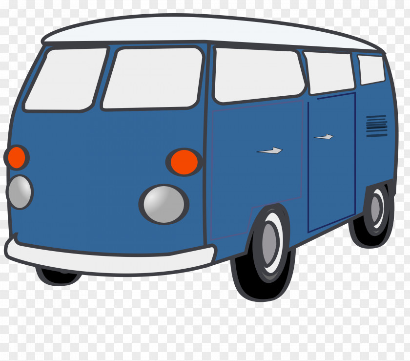 Van Cliparts Minivan Volkswagen Type 2 Clip Art PNG