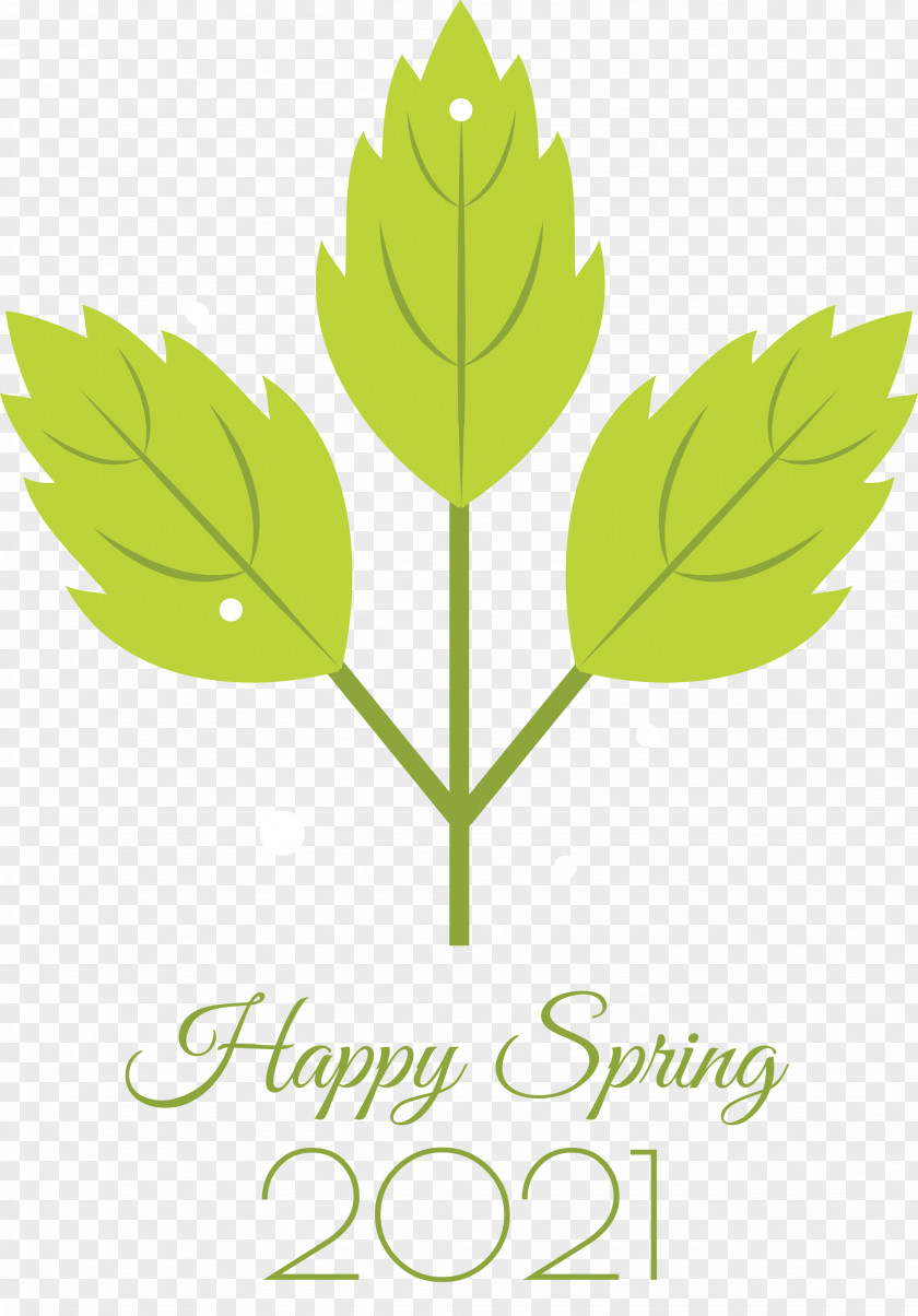 2021 Happy Spring PNG