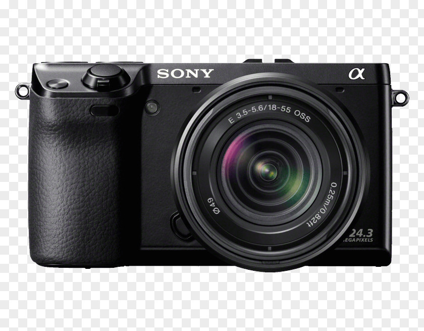 Camera Sony NEX-7 NEX-5 α6000 NEX-6 Mirrorless Interchangeable-lens PNG