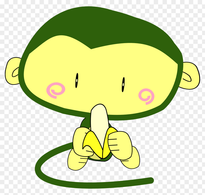 Cartoon Banana Pictures Monkey Clip Art PNG