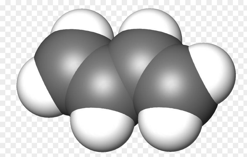 Cartoon Molecular Model Synthetic Rubber Conjugated System Monomer Organic Compound Isomer PNG