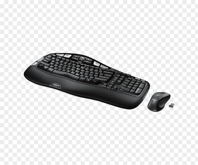 Computer Mouse Keyboard Wireless Logitech K350 PNG