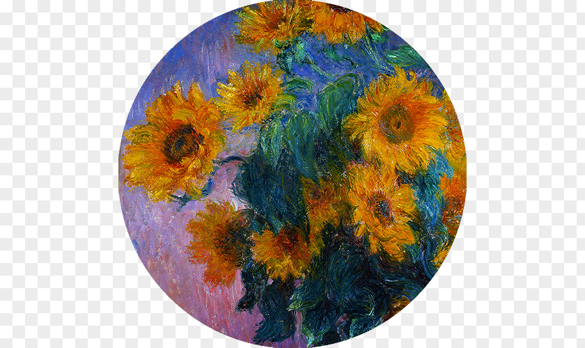 Edgar Degas Arabesque The Painter Of Sunflowers Vase With Twelve Oil Painting Reproduction Impressionism PNG