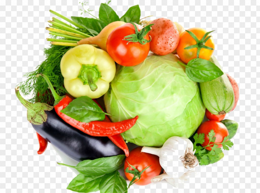 Herb Superfood Vegetables Cartoon PNG