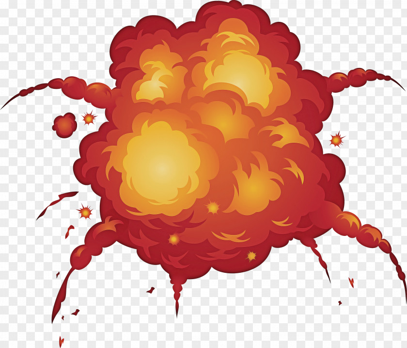 Red Video Games Cartoon Explosion PNG