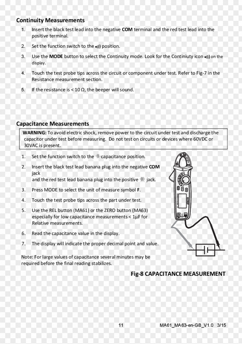 Saz Clamping Instrument Alternating Current Root Mean Square Function True RMS Converter Direct PNG