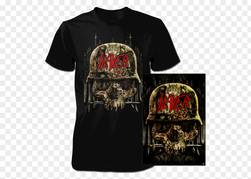 T-shirt Slayer Farewell Tour Concert Repentless Musical Ensemble PNG