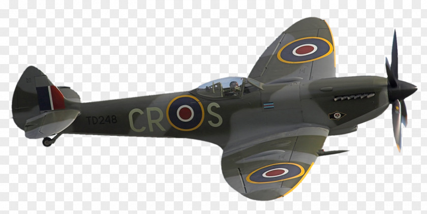 Airplane Supermarine Spitfire Aircraft Second World War Mk XVI PNG