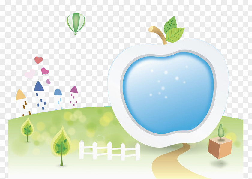 Apples And Trees Tree Apple Illustration PNG