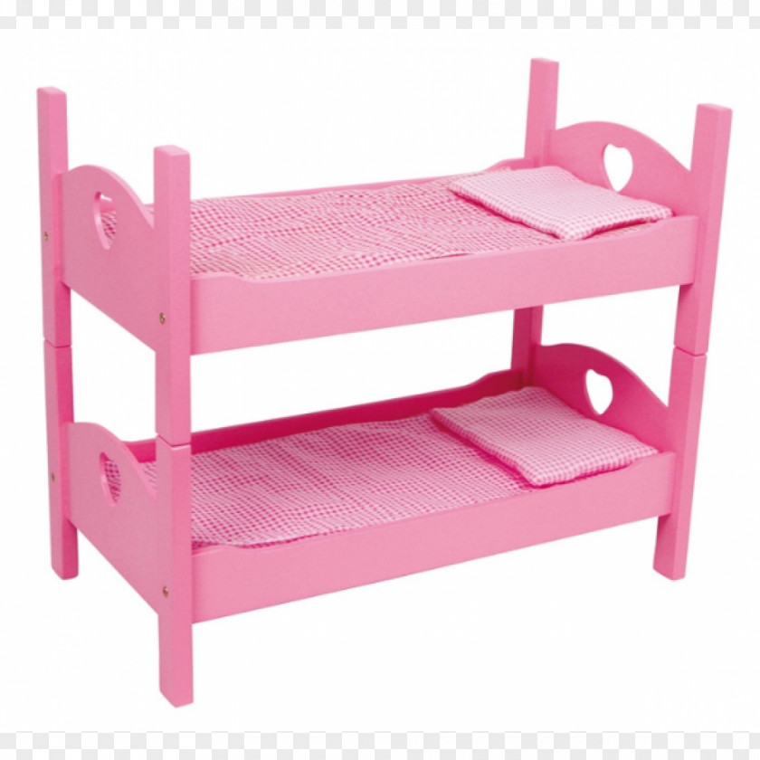 Bed Bunk Cots Frame Doll PNG