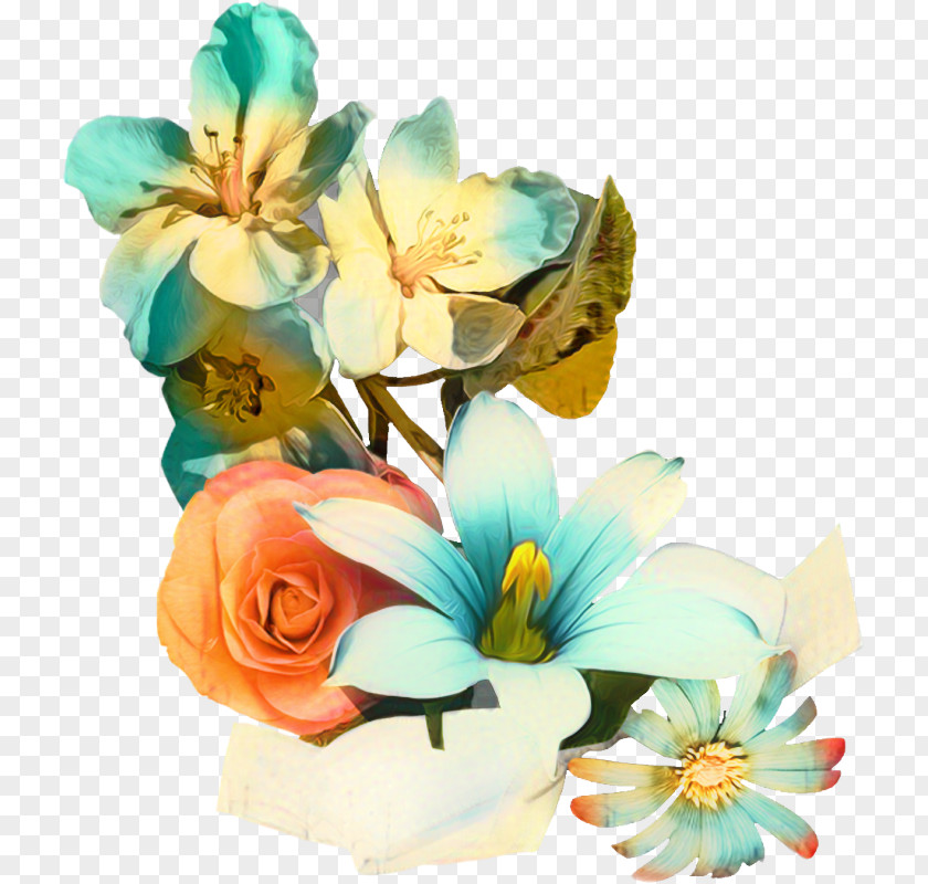 Flower Watercolor Painting Image PNG