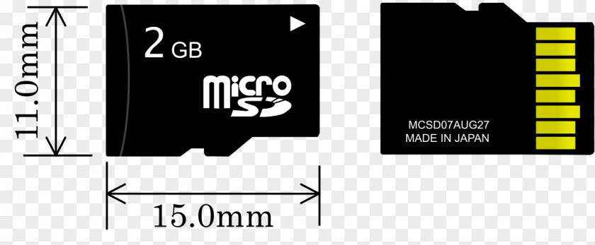 Micro Sd MicroSD Secure Digital Flash Memory Cards MiniSD Card Computer Data Storage PNG
